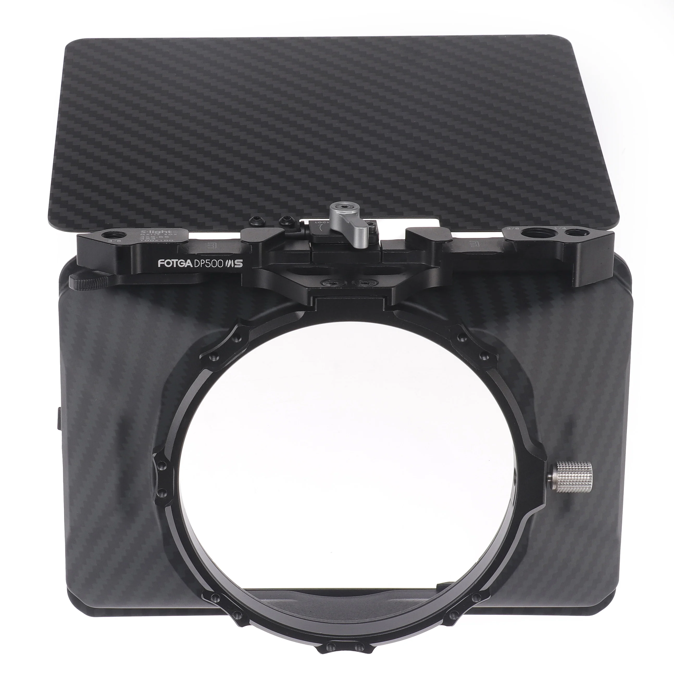 Fotga Mini Lightweight 4x4 4x5.65 Clip-on Lens Matte Box for DSLR Mirrorless Camera A7 A7R A7S II III IV Z6 Z7 II EOS R3 R5C M6