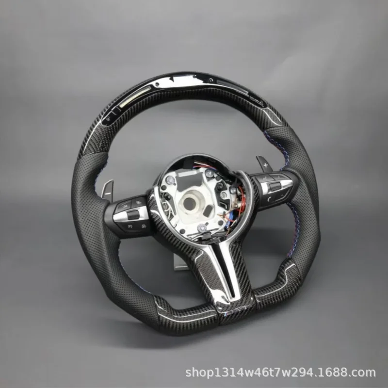 Suitable for BMW 12345 series x1x2x3x4x5x6 modified F30 steering wheel assembly with LED light strip