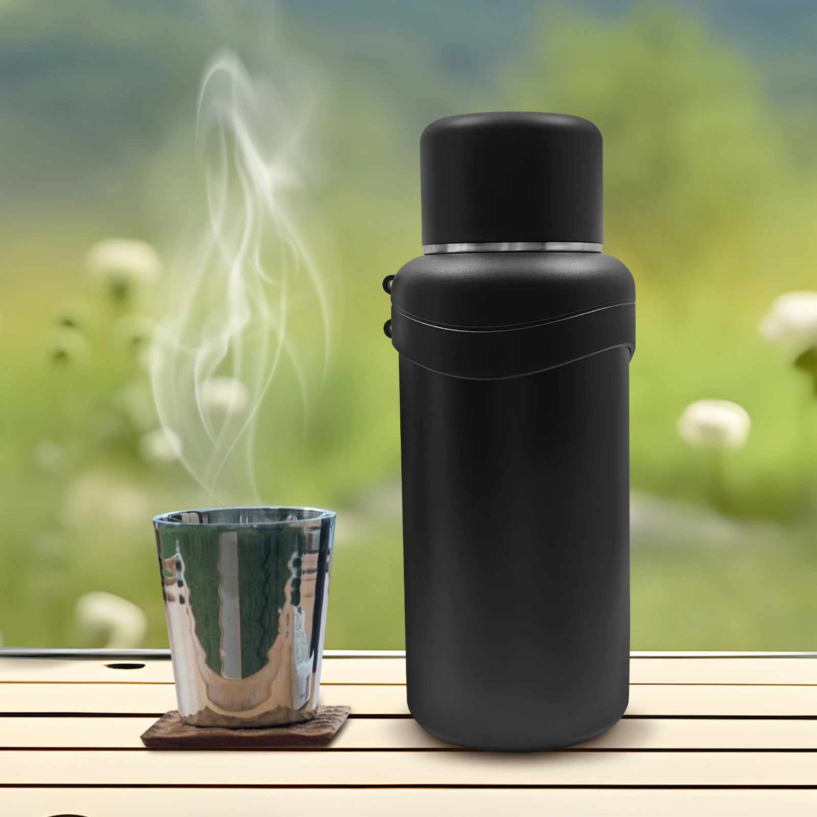 

Изолированная бутылка для воды для улицы и автомобиля, большой размер, долговечная теплая/холодная, изолированная бутылка из нержавеющей стали