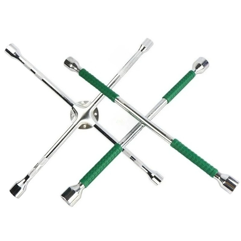 

Universal Crosshead Wrench With Extension Labor-Saving Car Tire Bolt Removal Repair Replacement Tool