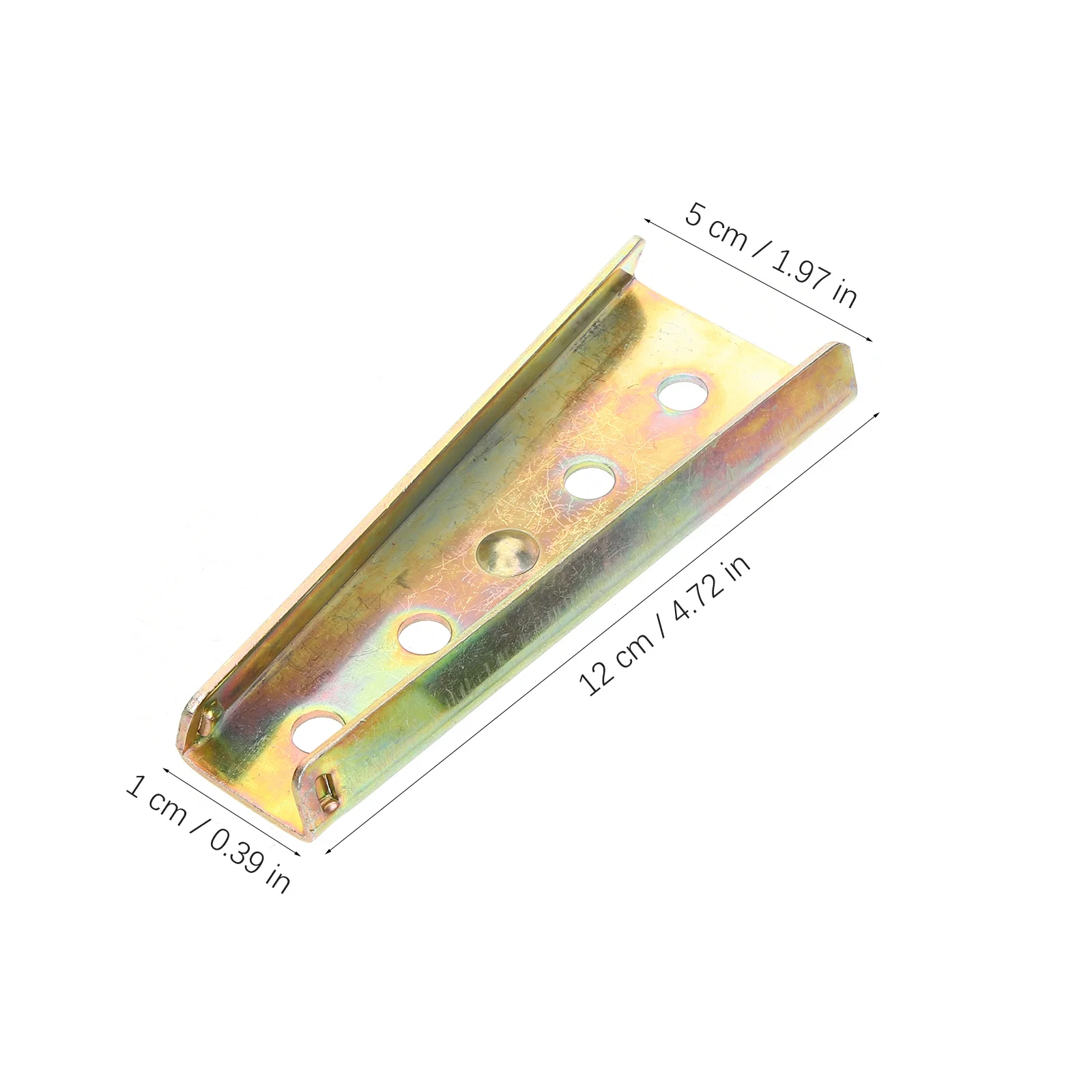 

4Pairs Sofa Plug-in Armrest Components Replacement Couch Bolt Exquisite Workmanship Bracket Couch Slider for Group Seat