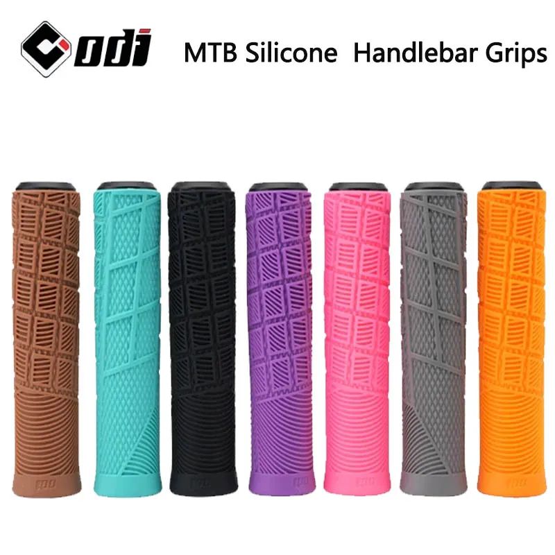 ODI SG1 MTB Soft Silicone Grips Bicycle Handlebar Grip Two-way Anti-slip Shock Absorbing Handle Cover Bike Universal Accessories