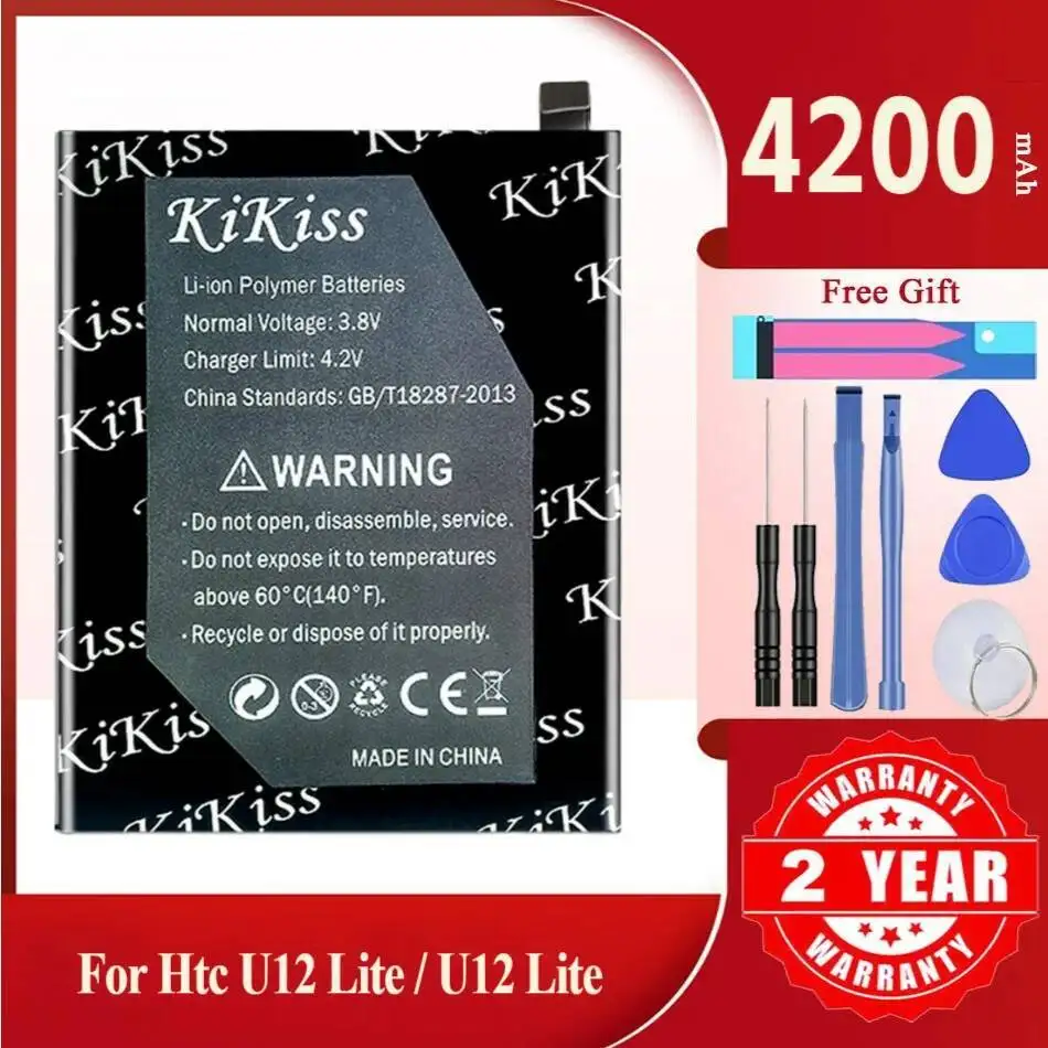 

4200Mah Kikiss Battery B2Q6E100 For HTC U12 Lite