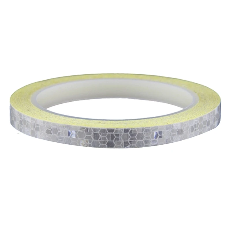 Super Sale 8m Car Reflective Tapes Reflectors Warning Tape Night Sticker White