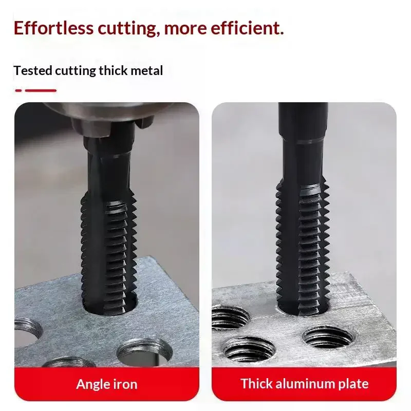 /PFU/Speed Steel 6542 Hex Shank Straight Flute Tap Set For Stainless Steel & Cast Iron M3 M4 M5 M6 M8 M10 M12 High