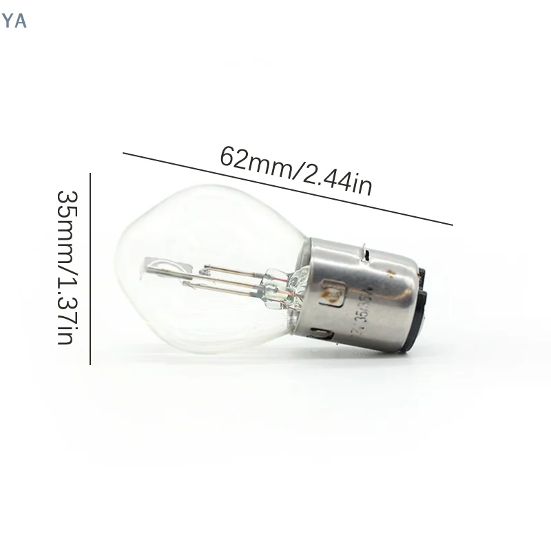 【YA】Mayitr Motorcycle Lighting 12V 35W 10A B35 BA20D Motorcycle ATV Moped Scooter Headlight Bulb High Quality