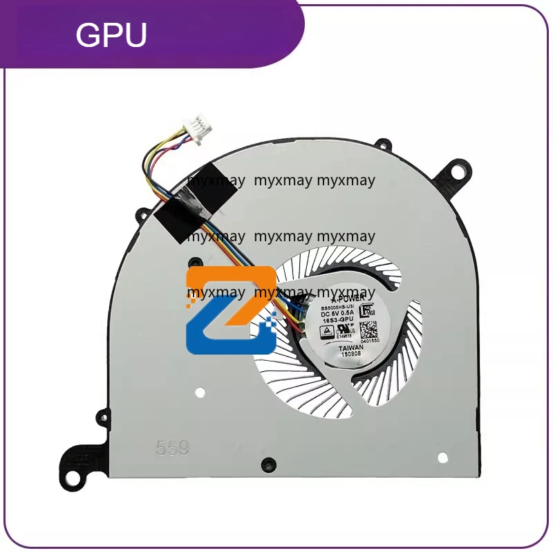 New Laptop CPU GPU Cooling Fan For MSI Prestige 15 A12UD MS-16S8 Cooler Radiator Fan