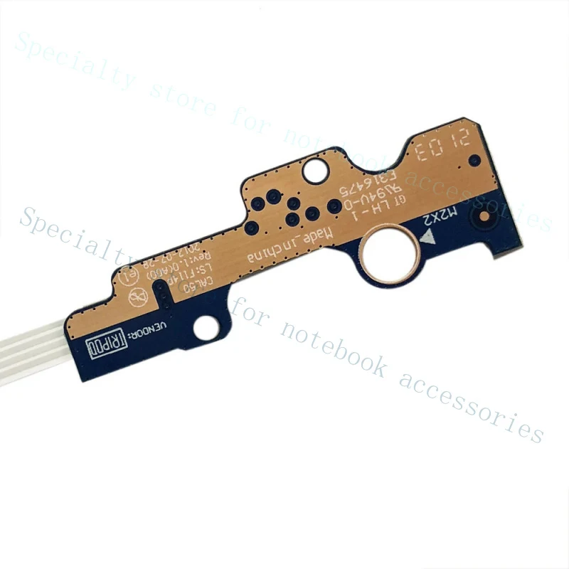 A+ For Dell Inspiron 15 15-5000 5570 Power Button Board with Cable LS-F114P 0D6XTJ