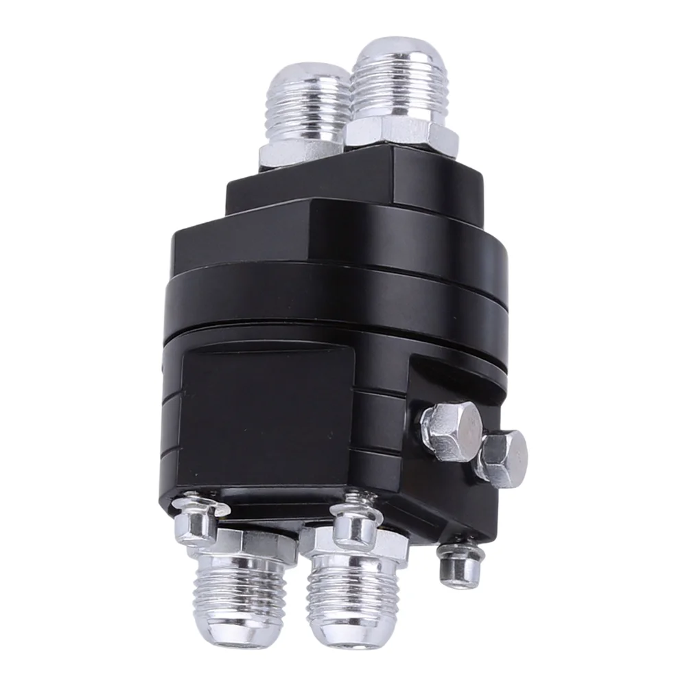 Engine Oil Filter Relocation Kit Featuring Aluminum Construction and Dual Thread Compatibility and M20x1.5 Engine
