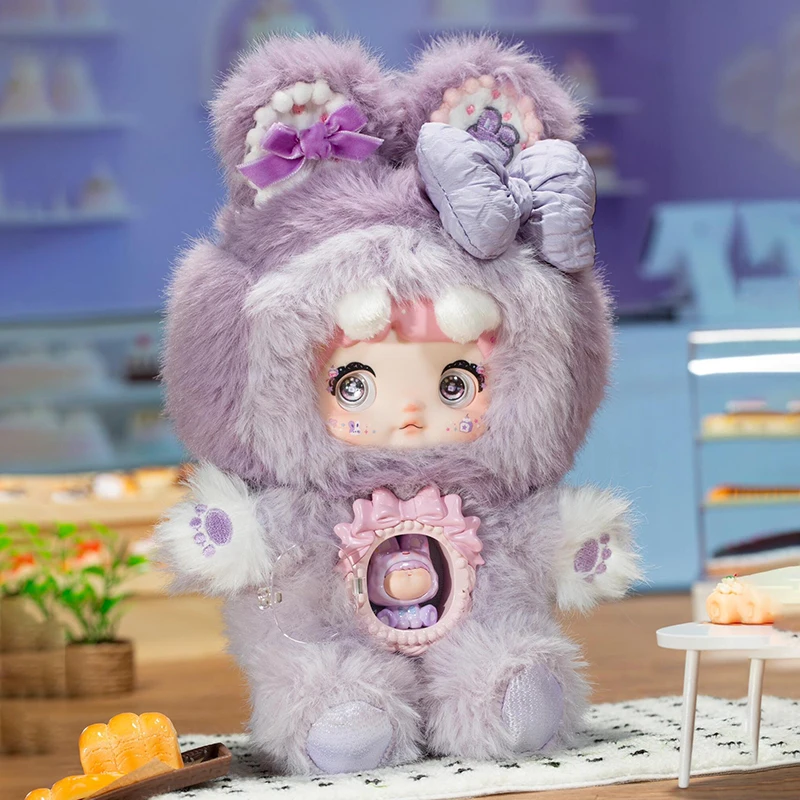 Nommi & Amlls Sweetheart Bite Series Pluche Vinyl Blind Box Speelgoed Nommi V7 Mystery Box Poppen Vinyl Model Zachte Hangertje Trendy Speelgoed