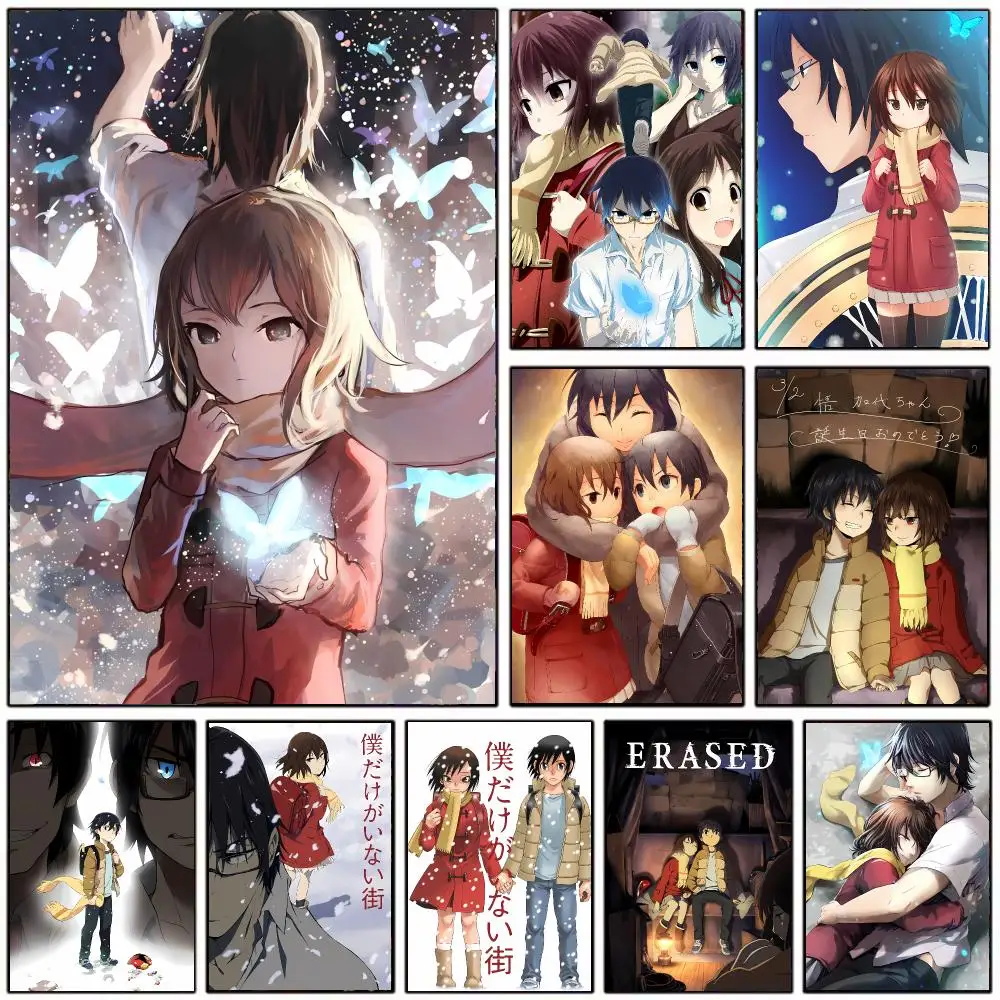 Mysterious Anime E-ERASED Poster Wall Art Print Decorative Mural Home Decor Gift Unframed