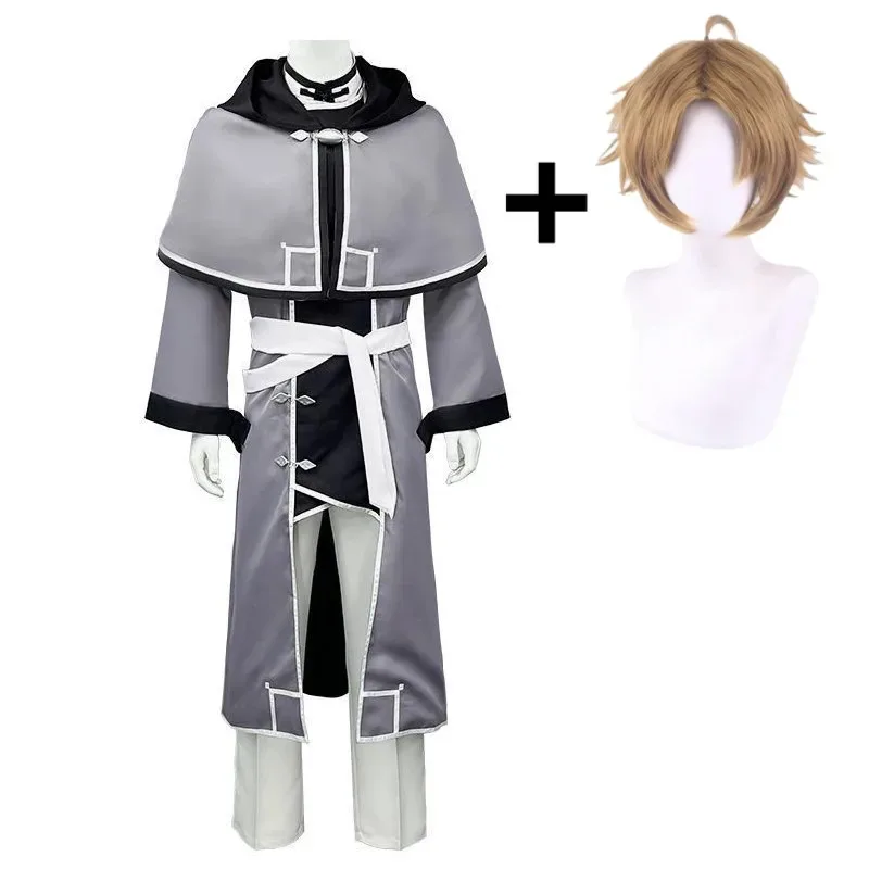 

Jobless Reincarnation Rudeus Greyrat Косплей Костюм Парик Реинкарнация Unemployed Аниме Униформа для взрослых Набор Парики для косплея