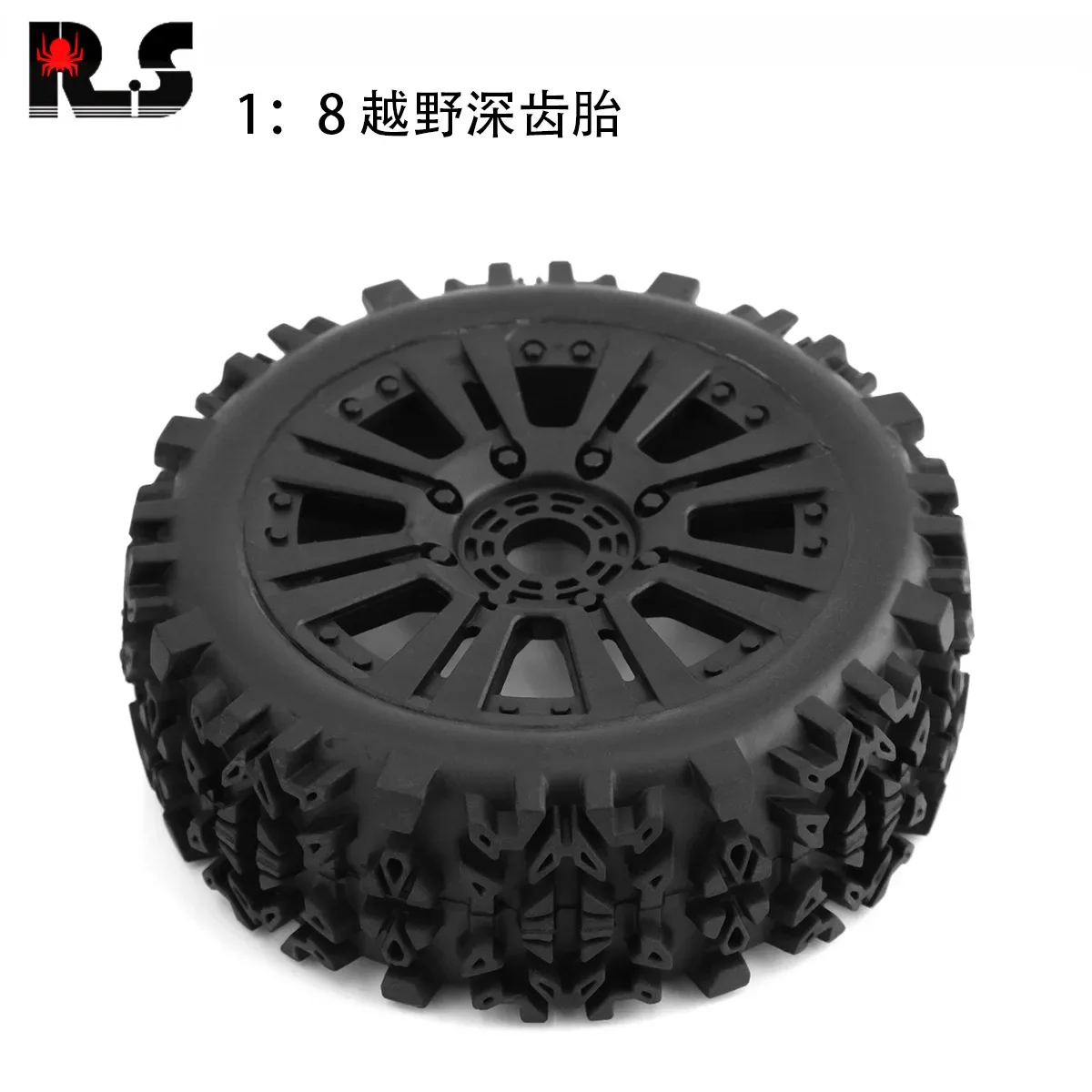 4pcs 120mm 1/8 RC Off-Road Buggy Wheels Tire 17mm Hex for ARRMA Typhon Talion Traxxas Redcat Team Losi Kyosho HPI HSP VRX RC Car