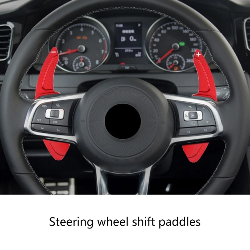 Car Auto Steering Wheel Paddle Shifter Extension Gears Paddles Cover Trims Quick Fixing 4-color fitting for Dropship