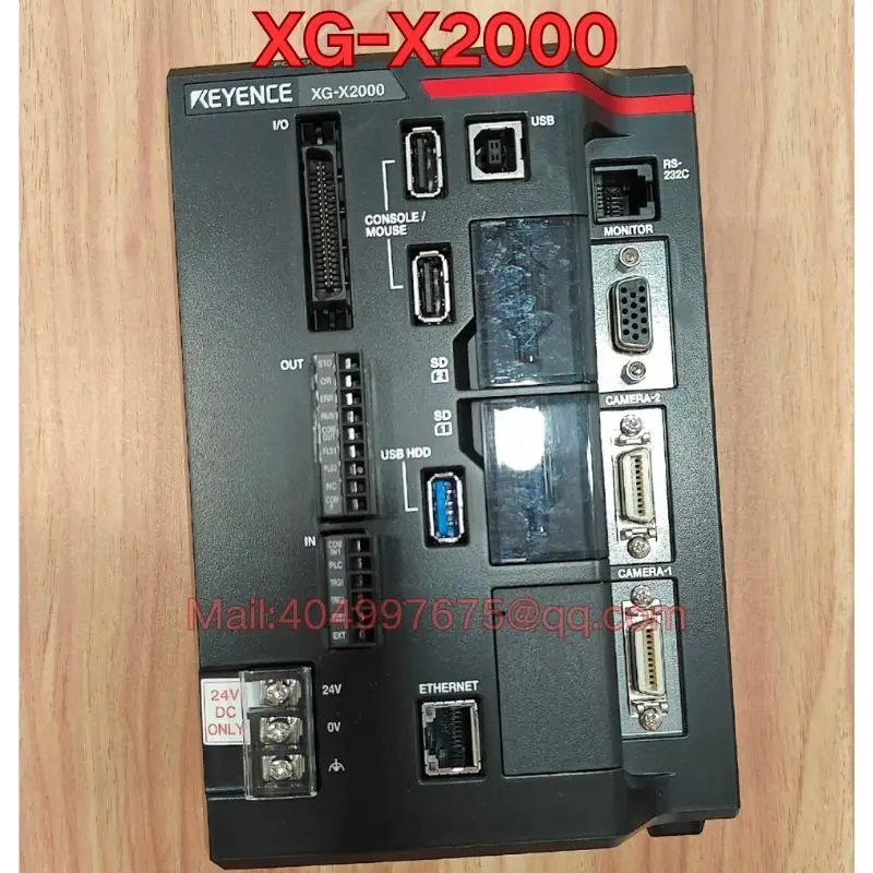 Second-hand XG-X2000 vision controller function test is normal