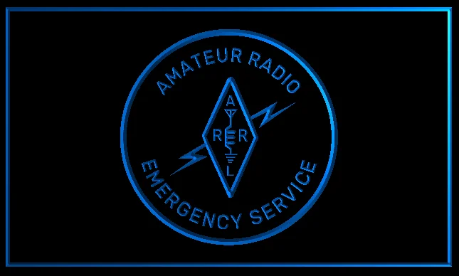 ARES-ARRL Amateur Radio Emergency Service Neon Sign Decor Wall Decoration 3D Carving Led Luminous Signs