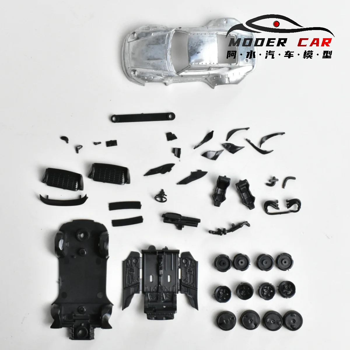 Construir accionamiento 1:64 Toy RWB 993 Diecast Model Car