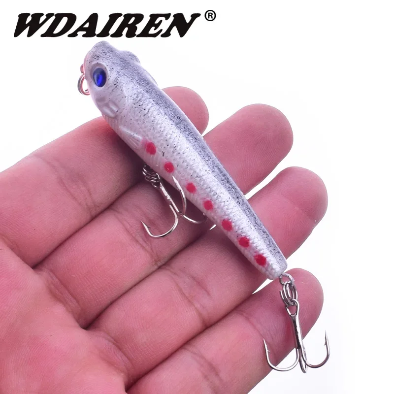 Cebo Pencil Topwater 7cm 6,5g – Swimbait Flotante Surface - imagen 3