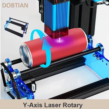 3D-Drucker Lasergravurmaschine Y-Achse Rotationswalze Gravurmodul zum Gravieren zylindrischer Objekte Dosen