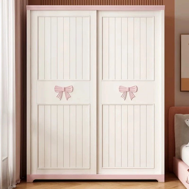 Cute Luxury Wardrobe Wooden Space Saving Modern White Wardrobe Dresser Organizer Armadio Camera Da Letto Bedroom Furniture