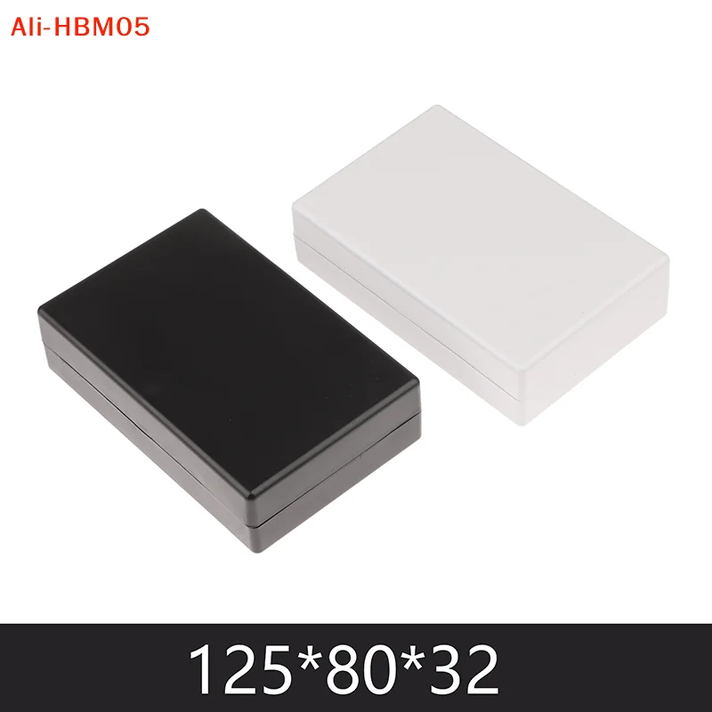 (HB05)1Pc 125x80x32mm Waterproof Plastic Cover Project Electronic Case Enclosure Box Wire Junction Boxes