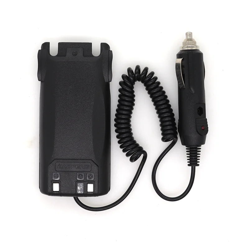 Baofeng UV82 Car Charger Battery Eliminator Adapter For BF-UV-82 Radio Walkie Talkie Y3ND