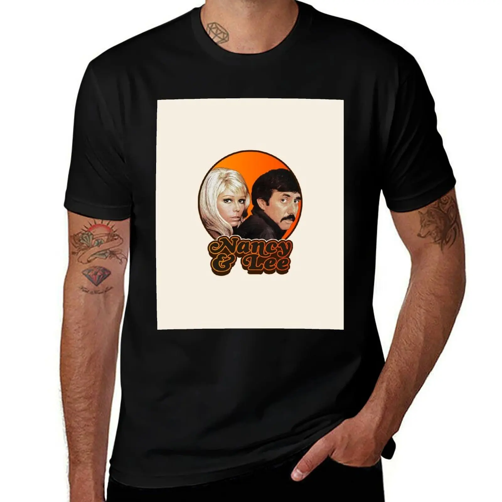 Retro Nancy and Lee Tribute T-Shirt Fitness Quick Dry Short Sleeve Top T-Shirt