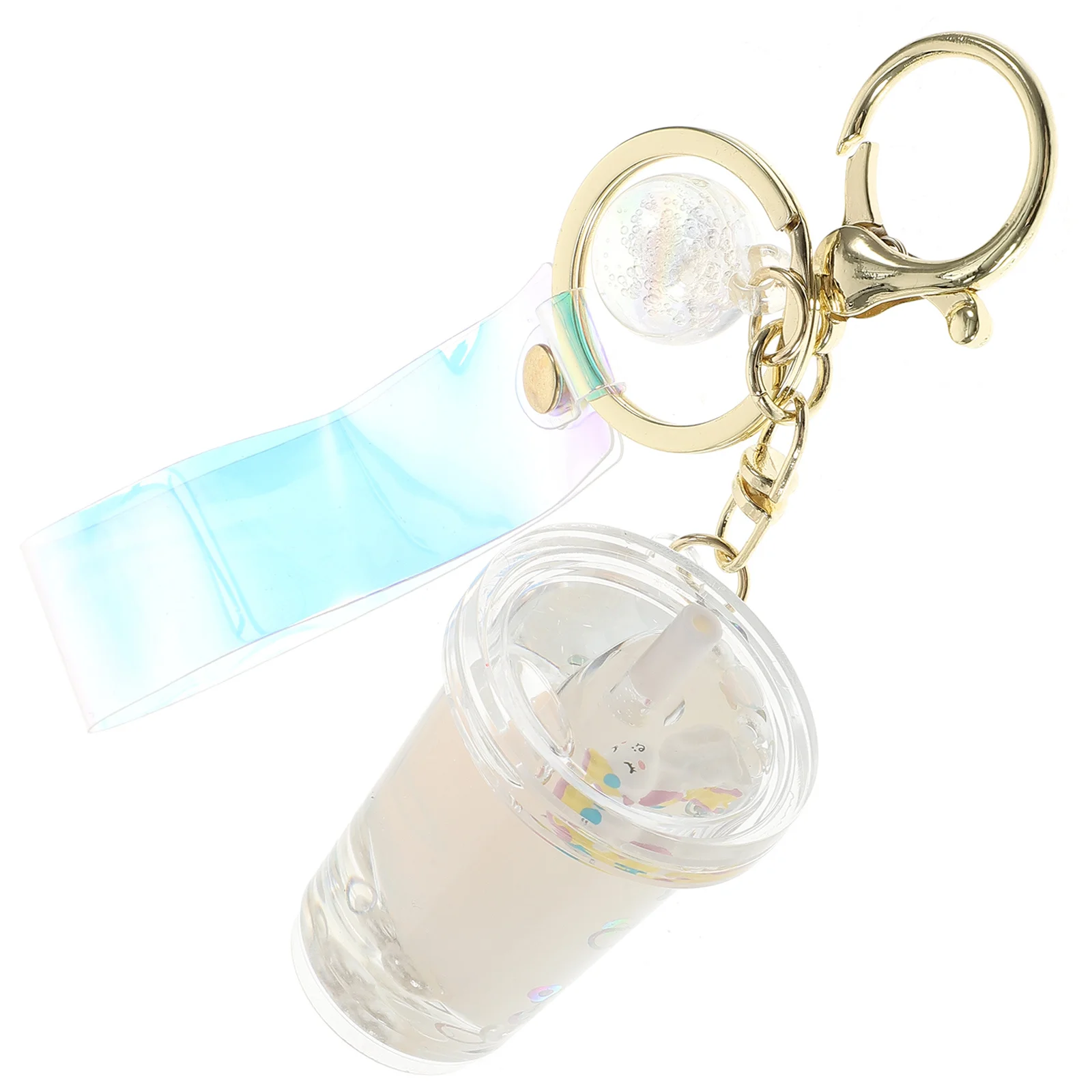 1 قطعة حامل سلسلة المفاتيح السائل الرمال المتحركة حلقة رئيسية حامل لحقيبة سلسلة المفاتيح سيارة الهاتف ديكور الإبداعية قلادة الموضة الإكسسوارات #2