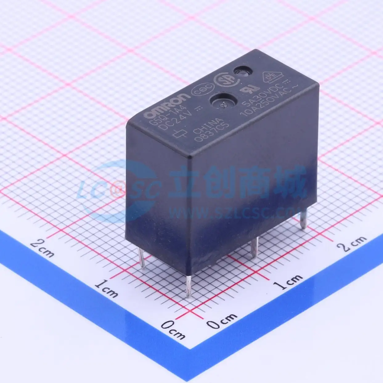 14pcs G5Q-1A4 DC24 24V 20x10mm SPST NO Power Relay PCB Electronic Switch