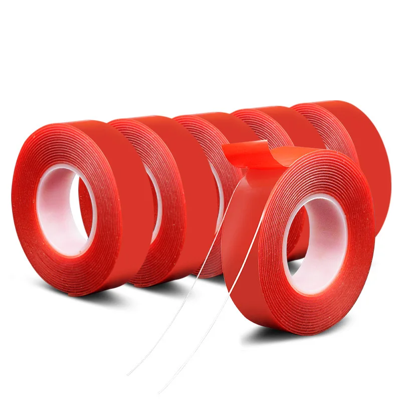 Customized Double-Sided Tape Waterproof No Trace High Temperature Resistant Strong Acrylic Adhesive No Transparent Doubl