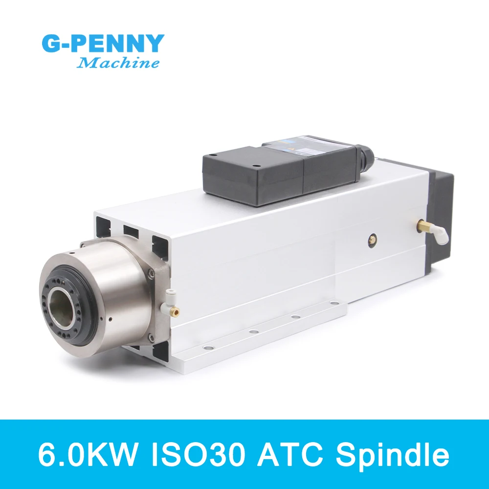 

G-Penny 6.0kw ATC Spindle Automatic Tool Change Spindle 220v / 380v Air Cooled Instead Of 4.5kw ATC GDZ Woodworking