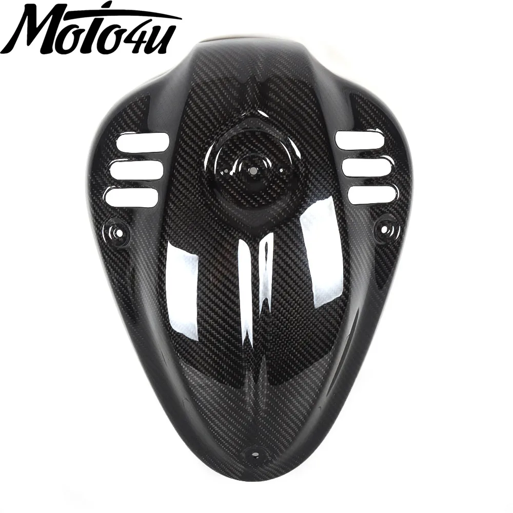 Für BMW R18 2020 2021, Kohlefaser-Vorderzylinderkopf, Ventildeckel, dekorativer Schutz