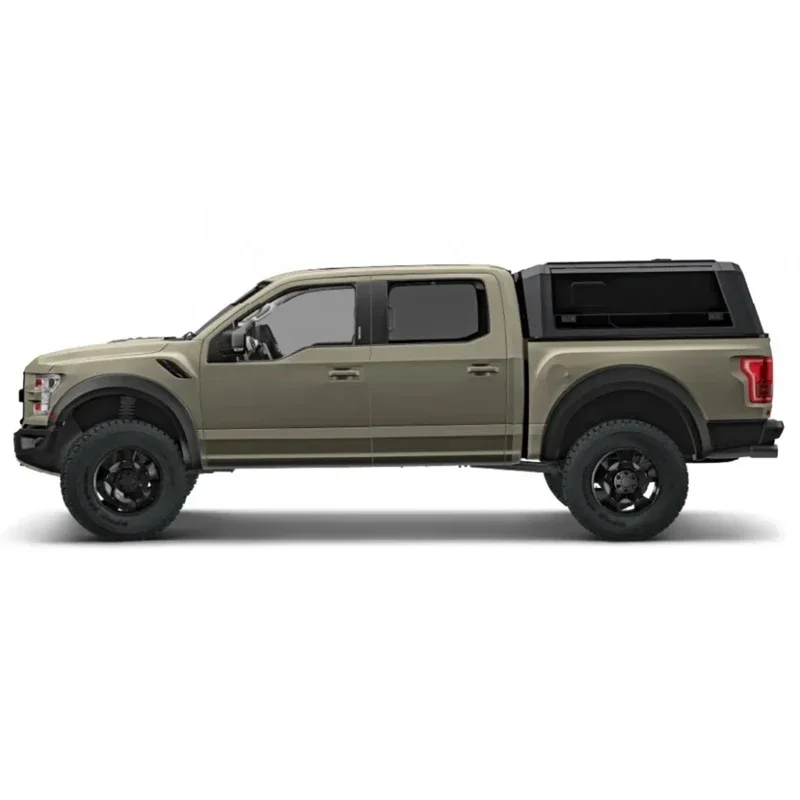 

Custom 4x4 Rainproof 8FT Steel Hardtop Pick Up Pickup Truck Bed Camper Topper for Tacoma Dodge Ram Gmc Isuzu Dmax Ford Ranger