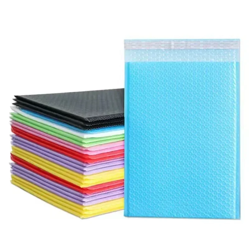 20pcs Bubble Packaging Envelope Mailing Envelopes Mailer Delivery Package for Shipping Self Seal Bubble Bag Padding