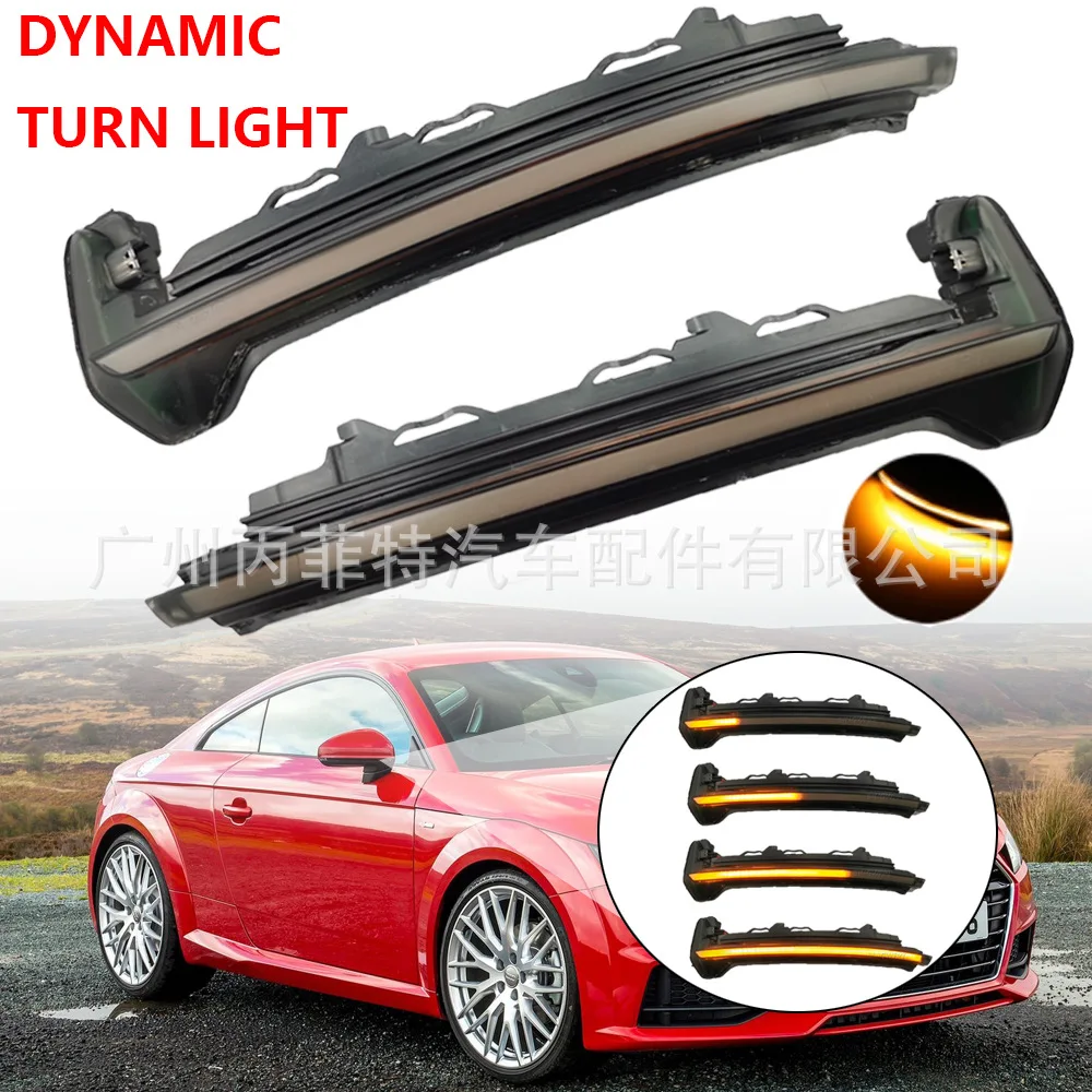 

2pcs For Audi TT TTS TTRS MK3 8S LED Mirror Turn Signal Lights