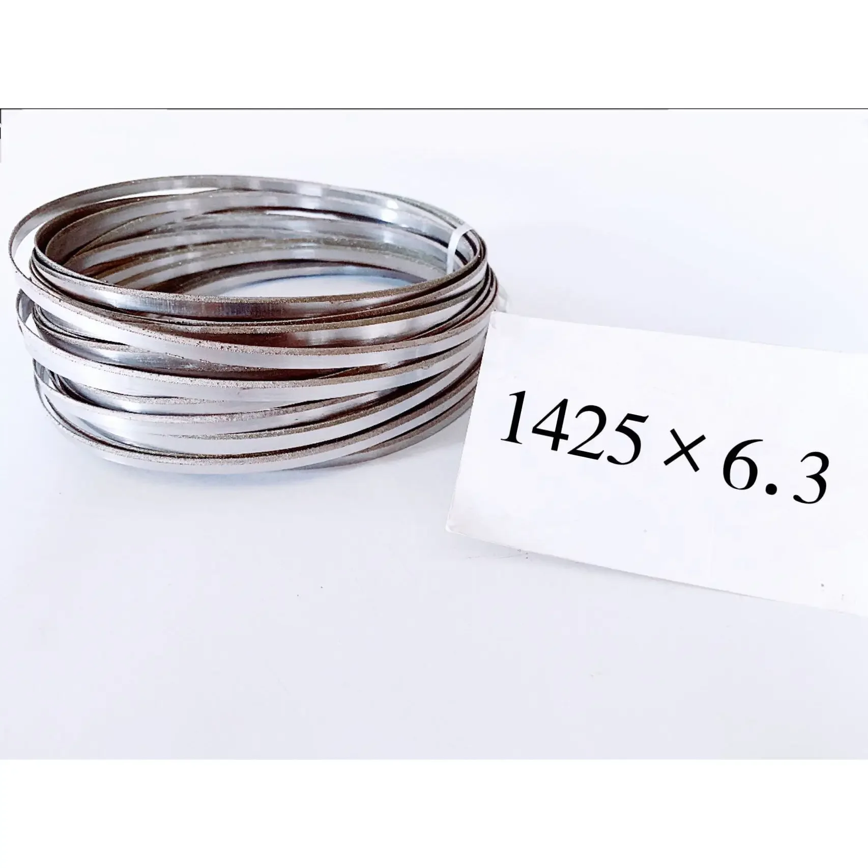 Ring without interface, no solder joint, anti-corrosion ZX5614 stainless steel diamond band saw blade