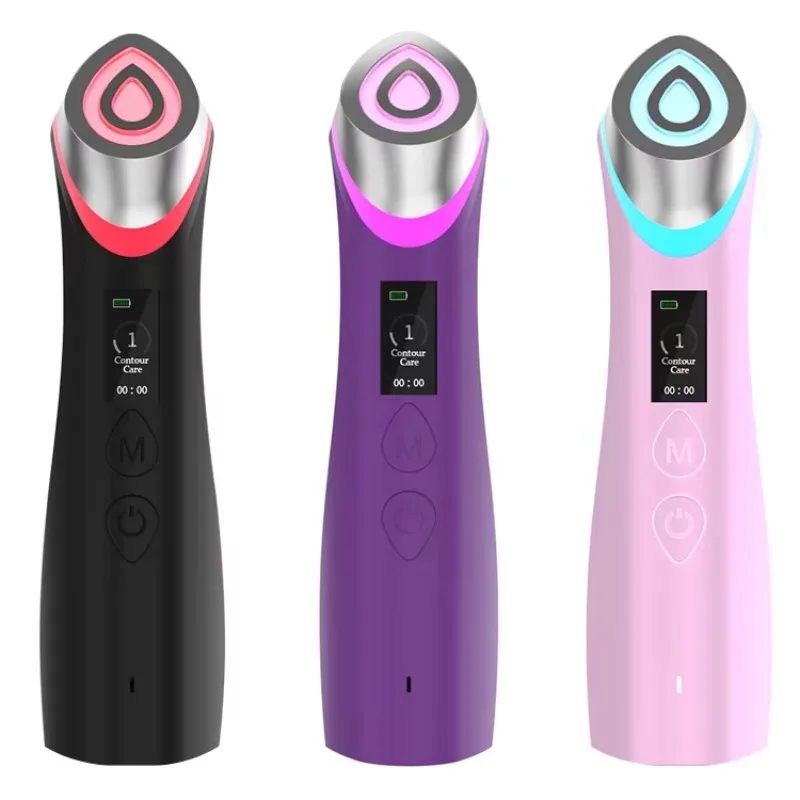 5-in-1 Facial Lifting and Firming Microcurrent Multifunctional Vibrating Massager Beauty Device