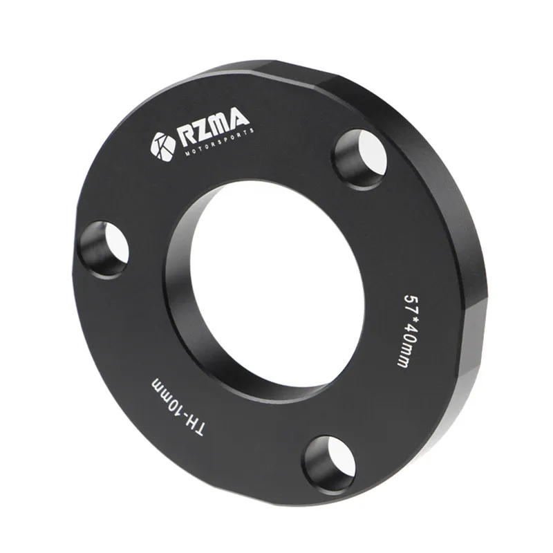 Universal 3 Hole 57mm Pitch Mount Motorcycle Brake Disc Flange Gasket Spacer Adapter For Yamaha Jog 50 MBK Nitro BWS Zuma Stage6