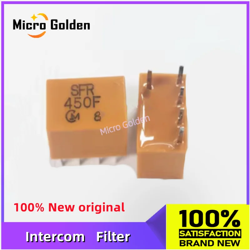 (10pcs) SFR450F Intercom Universal Filter  1+4 5pin Murata Filter LT450FW