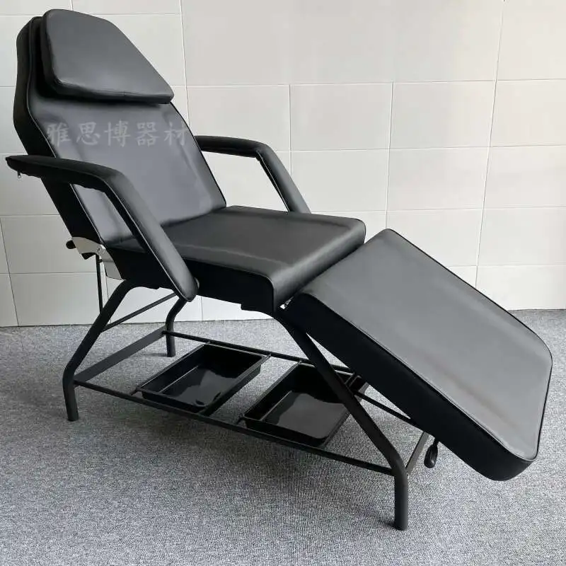 

Multifunctional Folding Adjustable Lifting Beauty Bed Hairdresser Barber Chair Surgery Injection Tattoo Nail Bed Salon Furniture