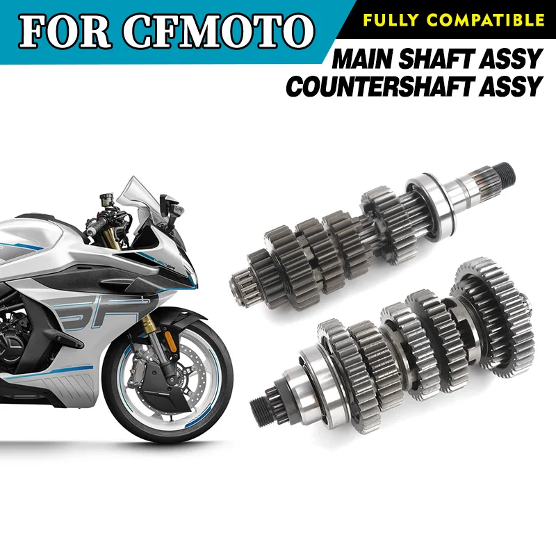 For CFMOTO 450SR 450SRS Spindle Combination and Sub-shaft Assembly CF400-6 CF400-9 23-25 Motorcycle Accessories Original Parts
