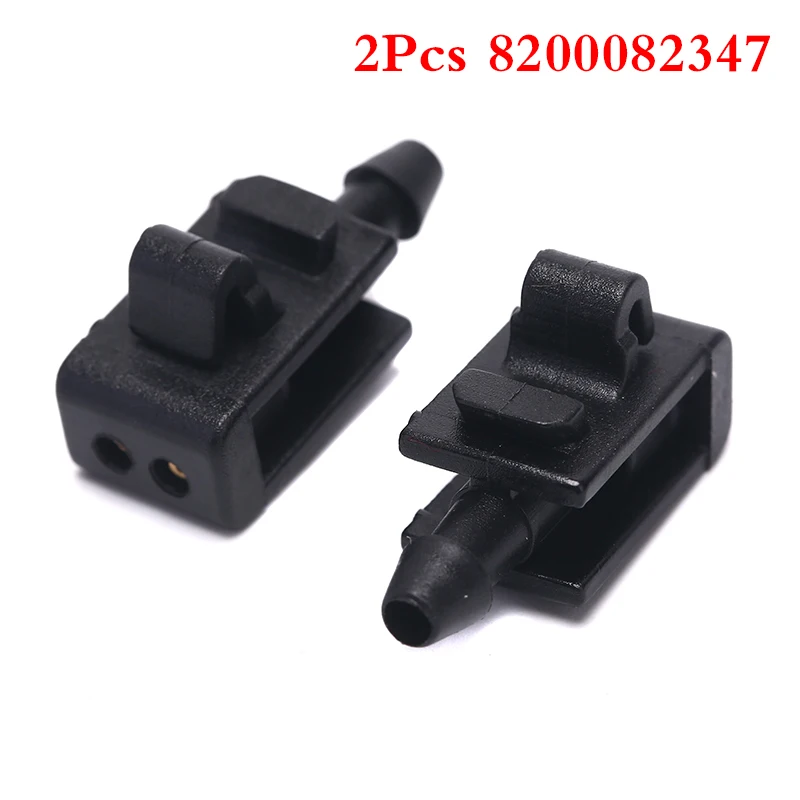 2x pulverizador bocal limpador de pára-brisas arruela para renault megane 2 scenic 2 8200082347