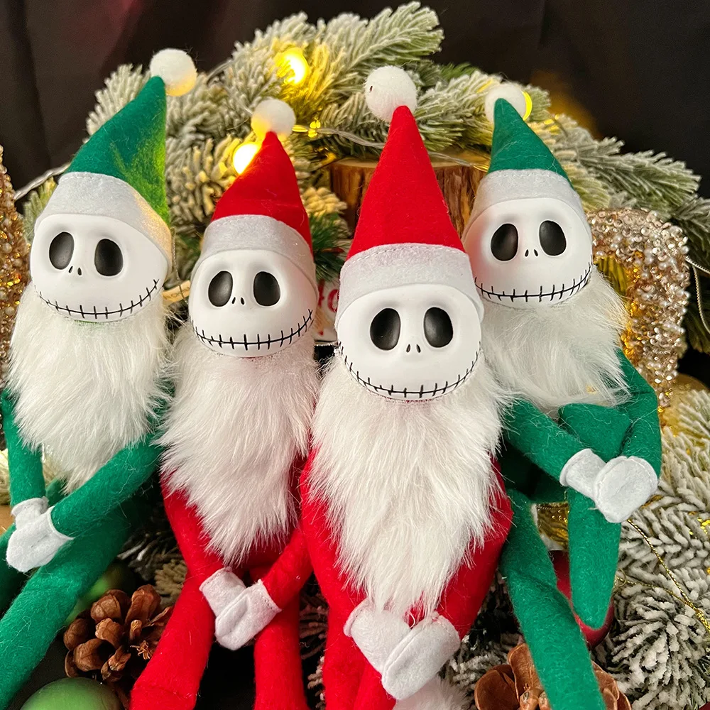 Zawieszka Halloween Szkielet Elf Lalka Dekoracja Pudełko Prezentowe Ozdoba na Choinkę Dekoracja na Imprezę Festiwalową Prezent Świąteczny