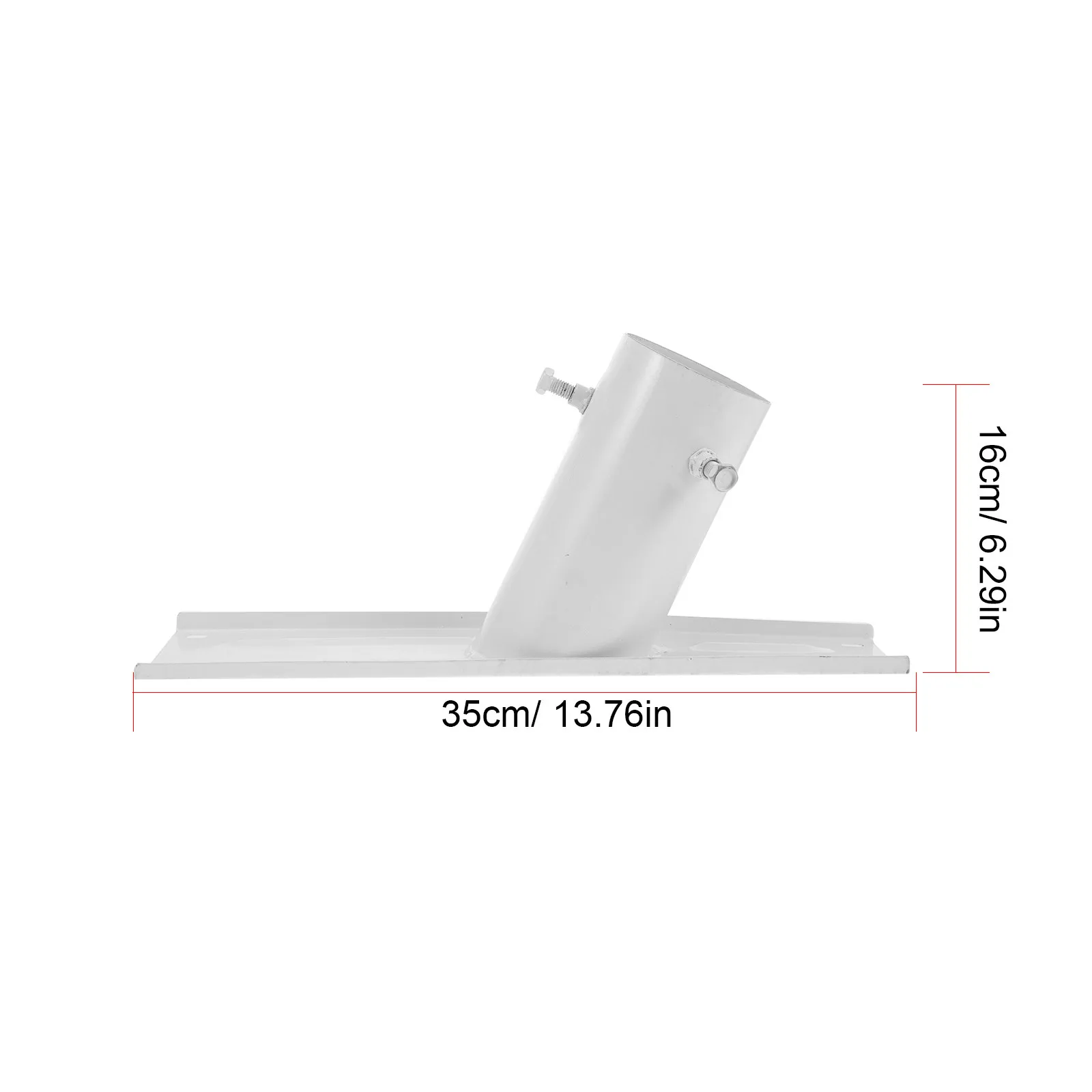 1Set Solar Panel Bracket Heavy Duty Iron Street Light Mount for Outdoor Courtyard Garden Yard Solar Light Holder Easy Install