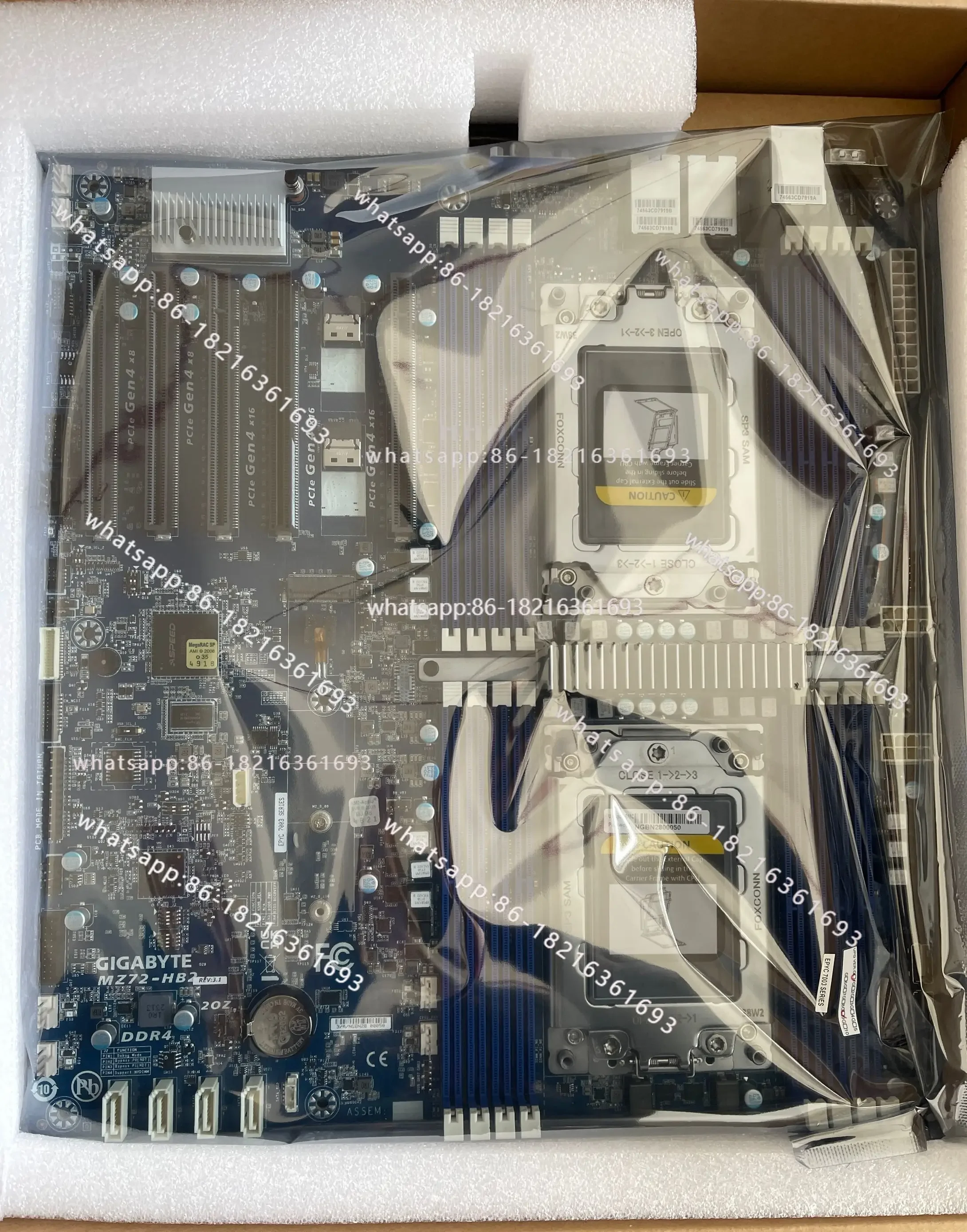 Limited Offer Dual Server Main Board MZ71-CE1/MZ72-HB0 /MZ72-HB2