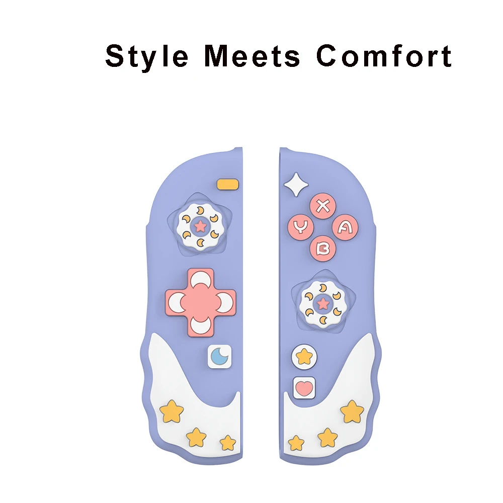 Nighty-Night Meow Protective Shell compatible with Switch 2 - ABS NS2 Console Back Cover and Silicone Joy-con Handle Case - view 5