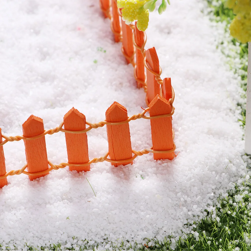 

Fence Picket Decoration Mini Tree Decorations Decorate Wood Christmas Bamboo Baby