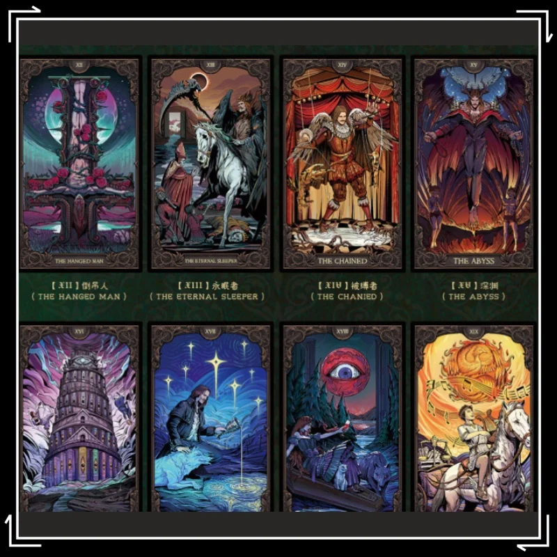 

Оригинальный полный набор «Властелин тайн», портативный брелок с колодой Таро Klein, открытка - 22 карты, коллекционная игрушка, подарок для фанатов