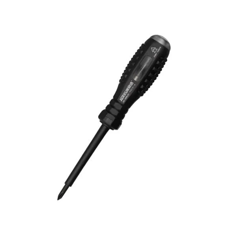 JERXUN 200-500V 4mm Multi-function Test Pencil High Quality CR-V Electroprobe Phillips or Slotted Screwdriver Repair Hand Tools