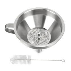 Stainless-Steel Funnel Resin Filter Cup for SLA/DLP/LCD Resin 3D-Printer UV Resin Double-Strainer Filter 3D-Printing F19E